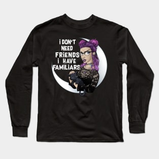 Witchy Cats Long Sleeve T-Shirt